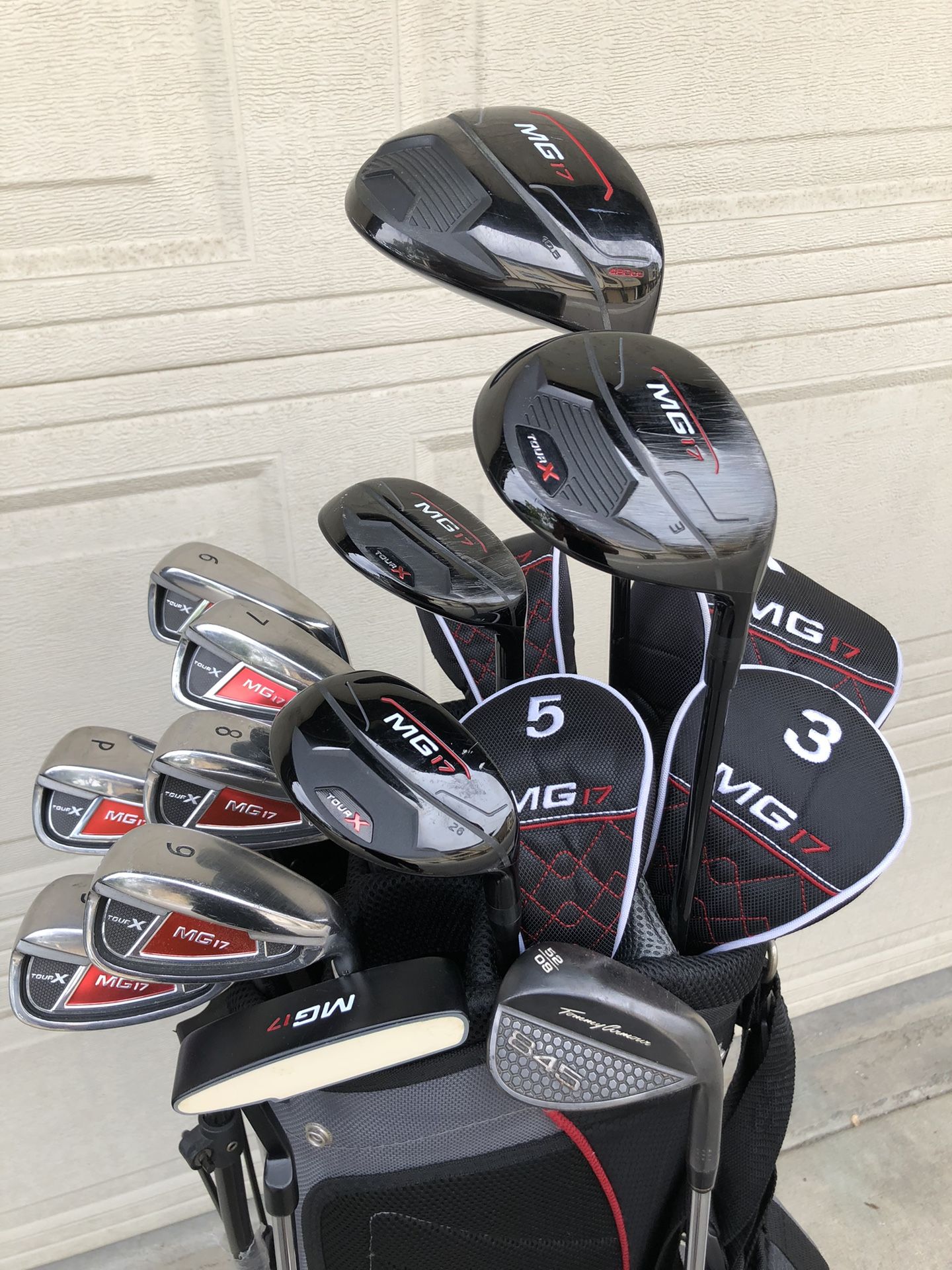 Men’s Golf Set Irons 6-PW, SW, Driver