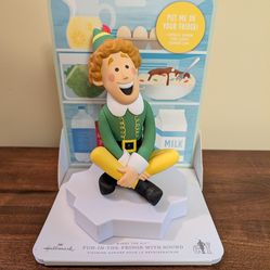 New Hallmark Buddy the Elf Fun on the Fridge