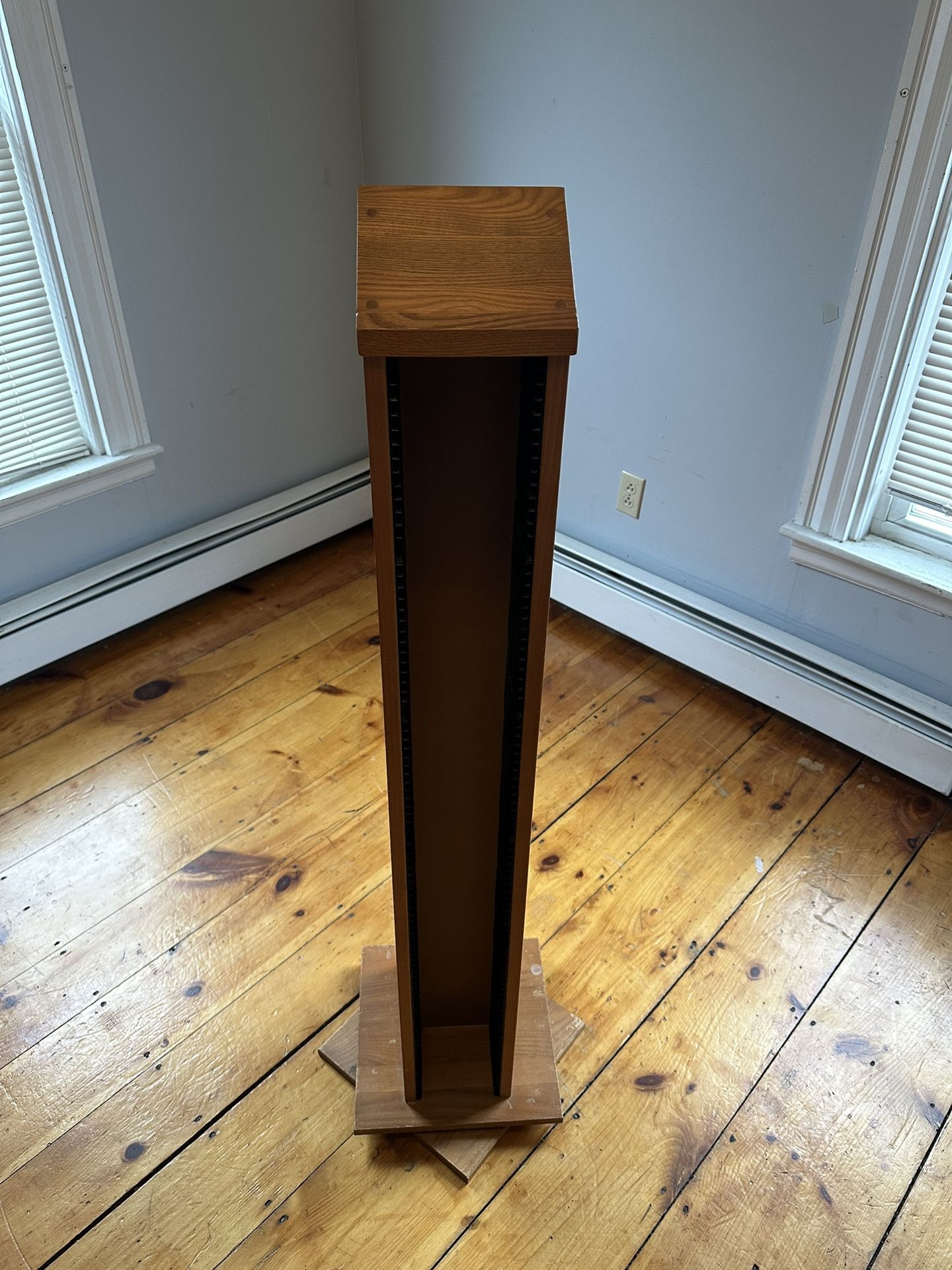 Wood Spinning CD Holder (150+ CDS) 