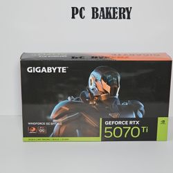 GIGABYTE NVIDIA GeForce RTX 5070 Ti WINDFORCE OC SFF 16GB GDDR7 