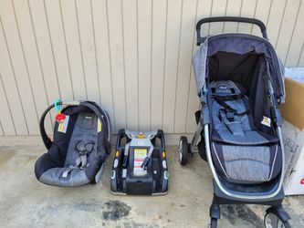 Chicco Bravo Trio System Stroller Keyfit Infant Car Seat