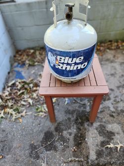 Blue Rhino propane tank 15 pound size