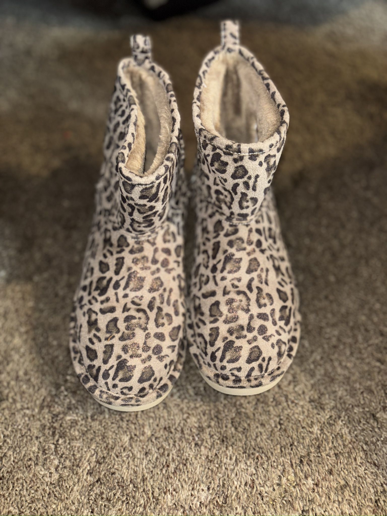 Leopard Print Boots