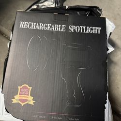 New rechargeable spotlights,camping light ,main light ,side light,foldable lights,usb output