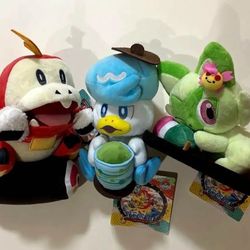 Pokemon World Championships 2023 Yokohama Japan Stuffed Toy plush Ltd WCS 3 set