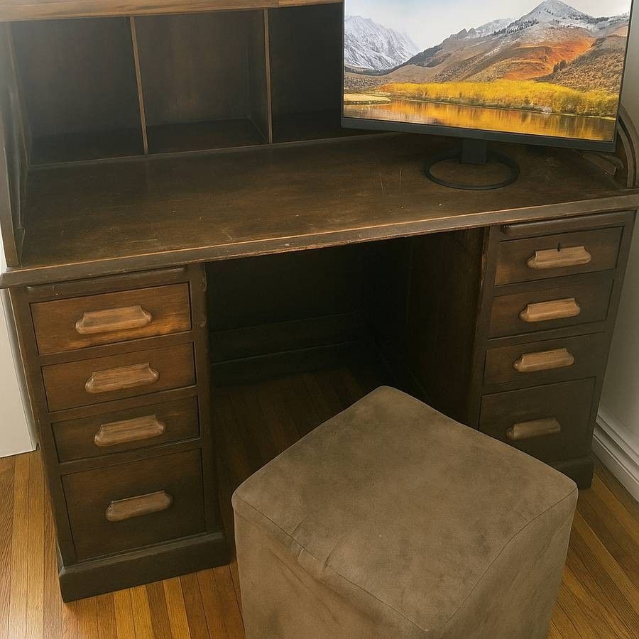 Vintage desk - circa 1910 - Harris Lebus Arts Crafts
