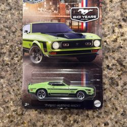 Hot Wheels Silver Series 71 Ford Mustang Mach 1