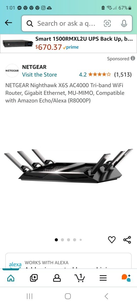 Netgear Nighthawk Antenna