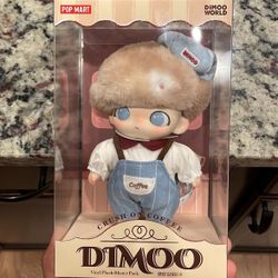Dimoo Crush On Coffee Plush Pendant 