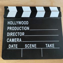 Hollywood Directors Clapboard