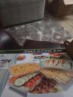 Snack & Food Tray Multi-Use Organizer