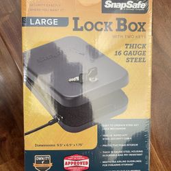 SnapSafe lock box (large )