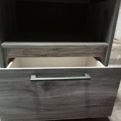 Grey Nightstand 3-4ft 