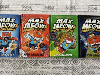 Max Meow books (4 books )