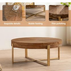 Farmhouse Round Coffee Table
