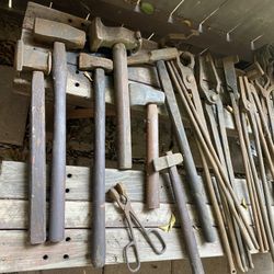 Vintage Blacksmith Tools