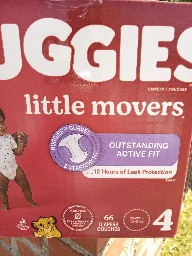 Huggies Little Movers Size 4 (Half Price)