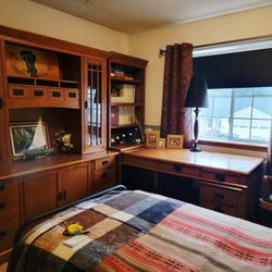 Mission Style Home Office