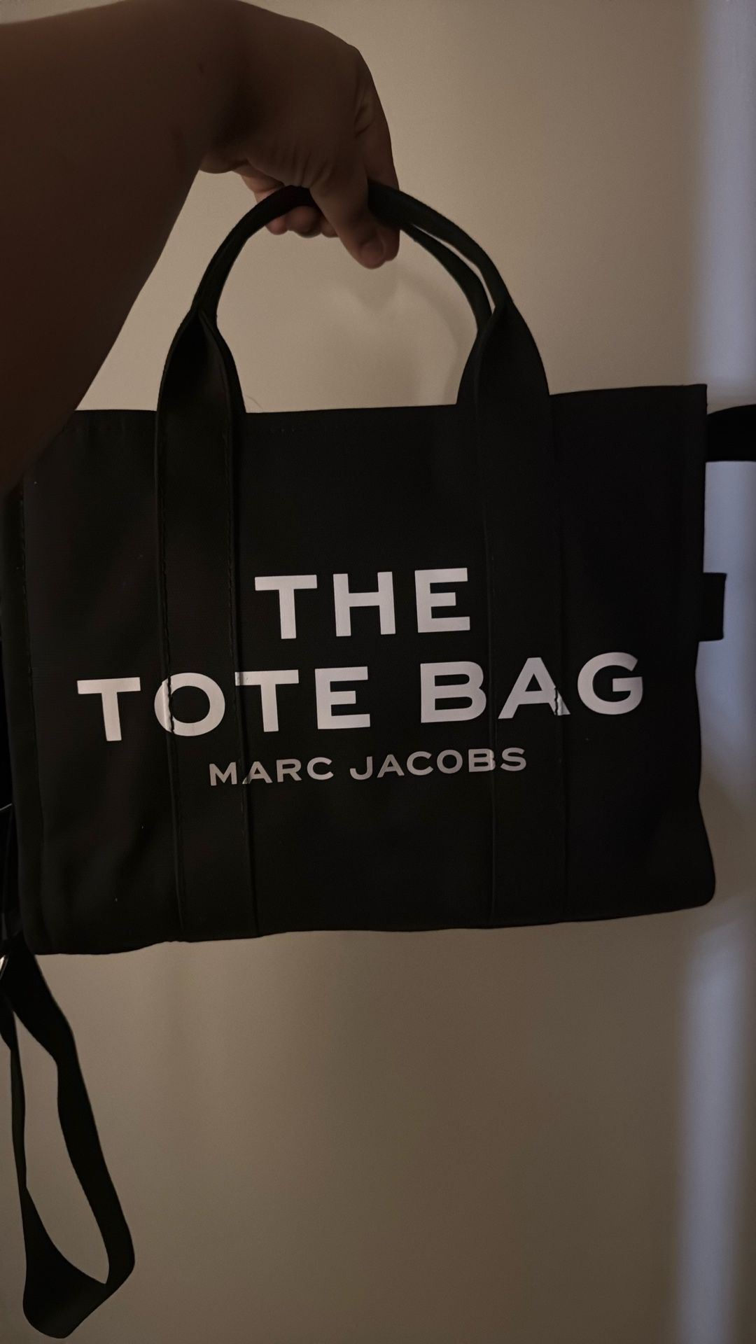 Black Large Tote Bag