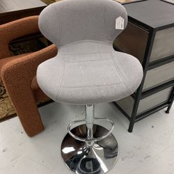 Light Grey Bar Stool