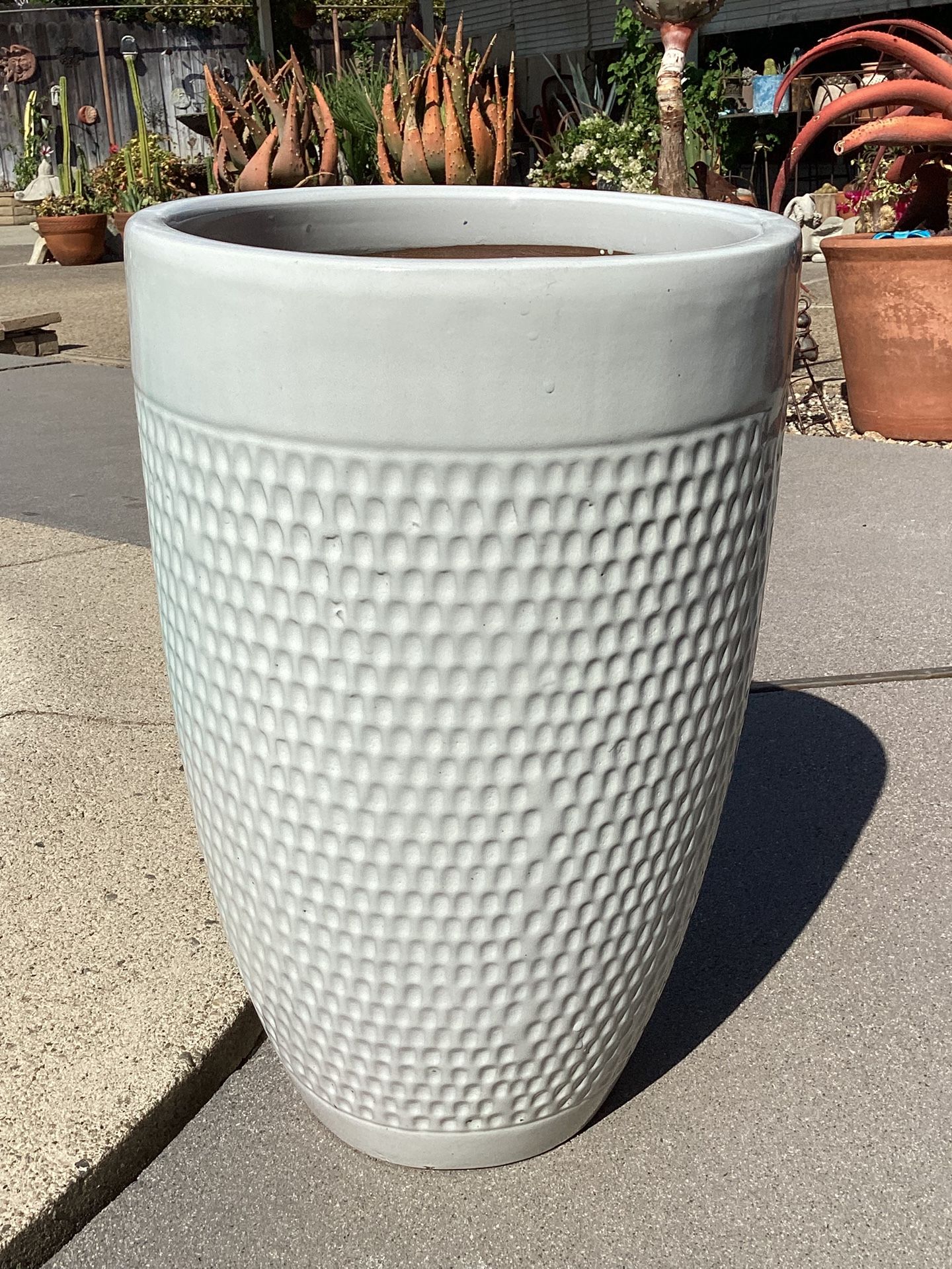 A Tall Gorgeous Ceramic Pot