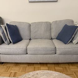 2 Piece Sofa Set With Pull Out Couch