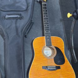 Guitar and Carrying Protective Bag 