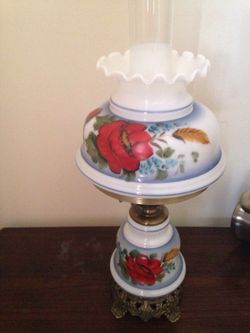 Vintage Hurricane Lamp