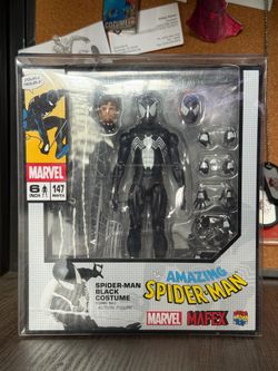 Spider man black costume mafex No.147
