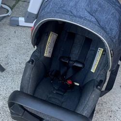 Car Seat With Car Attachment 