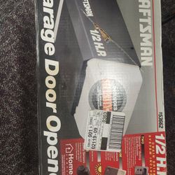 Craftsman Automatic Garage Door Opener with Rails.. New In Box