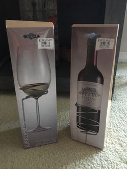 Wine Glass Stake and Bottle Stake for Summer Concerts!!