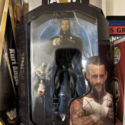 AEW CM Punk Figure WWE 