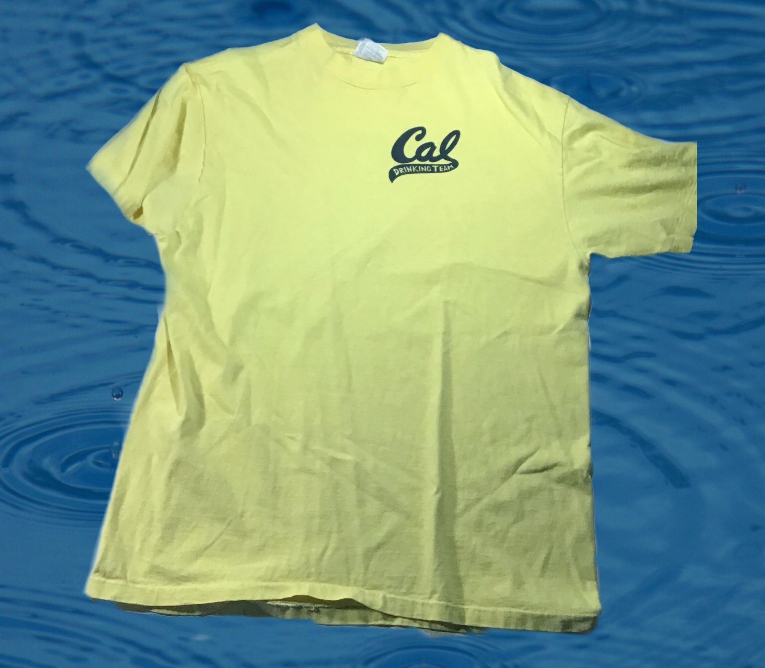 Vintage Cal Berkely “ Drinking Team “ T Shirt Epic Rare