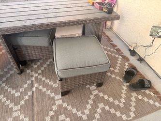 Patio furniture sectional $350