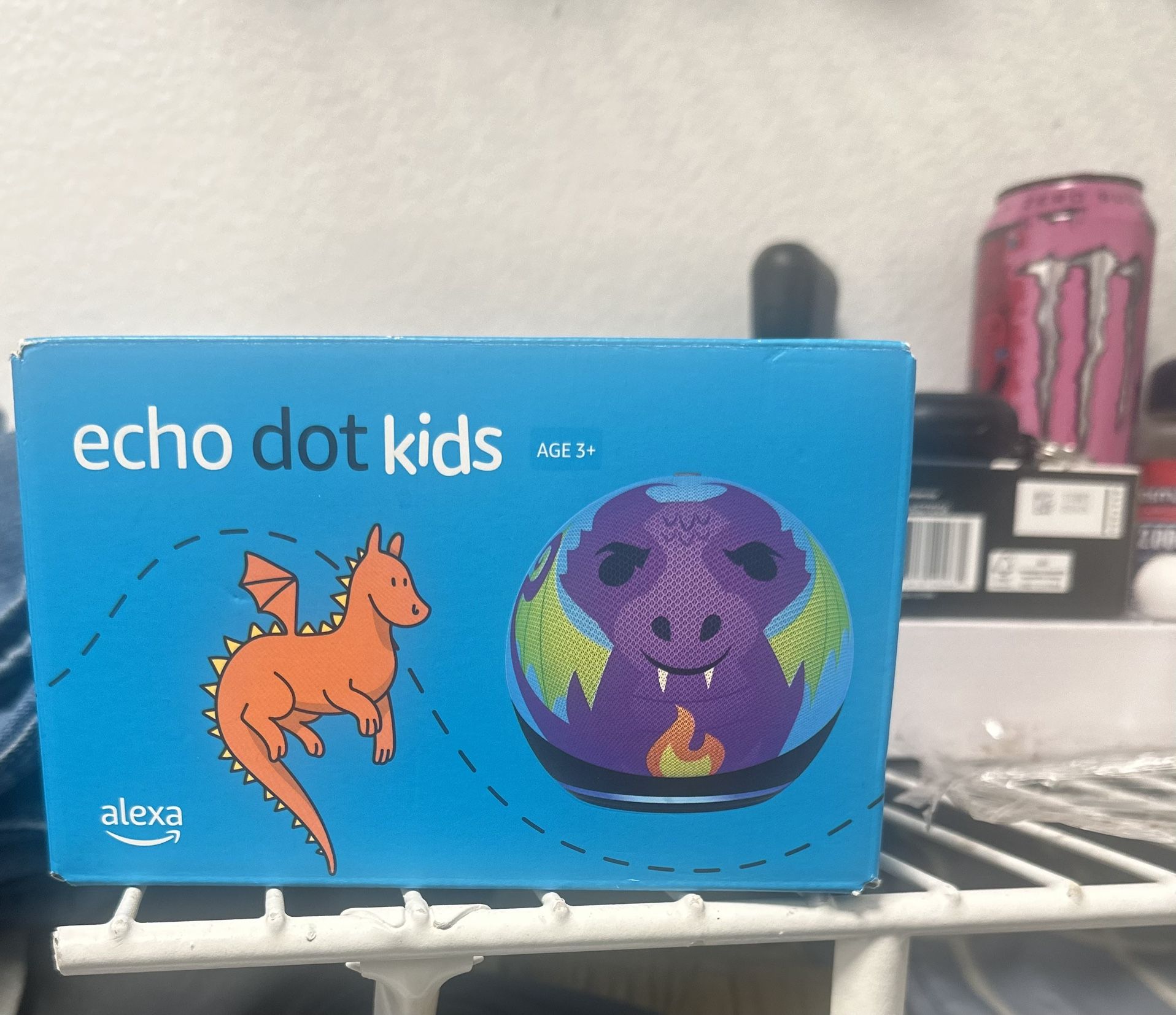 Echo Dot Kids – Dragon Design Smart Speaker (cash Only)