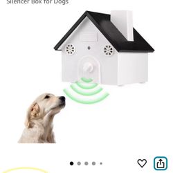 Ultrasonic Anti-Bark Device - No Barking Deterrent for All Dog Sizes, Indoor & Outdoor Use - Bark Deterrent with 4 Adjustable Modes, Effective Up to 5