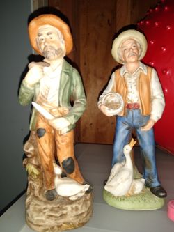 Vintage hobo 10" statue