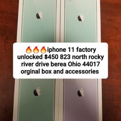 IPhone 11 Factory Unlocked 