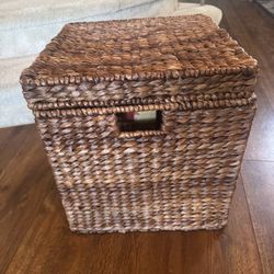 Wicker Ottoman