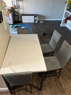Dining Table Set for 4