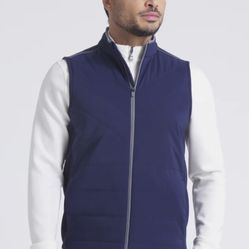 New XL Puma Blue Golf Vest. Nice Quality.  