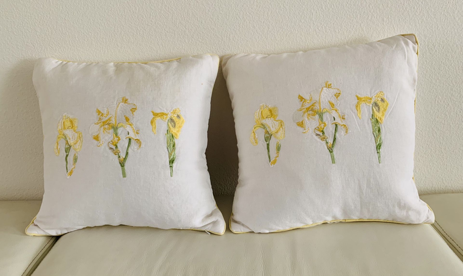 Yves Delorme Embroidered Pillow Cases