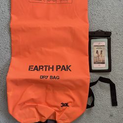 New Waterproof Backpack 30L with waterproof phone Case