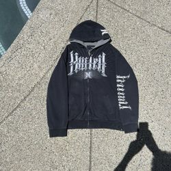 Vintage Embroidery Hurley Hoodie 