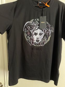 Medusa versac top quality silk tshirt