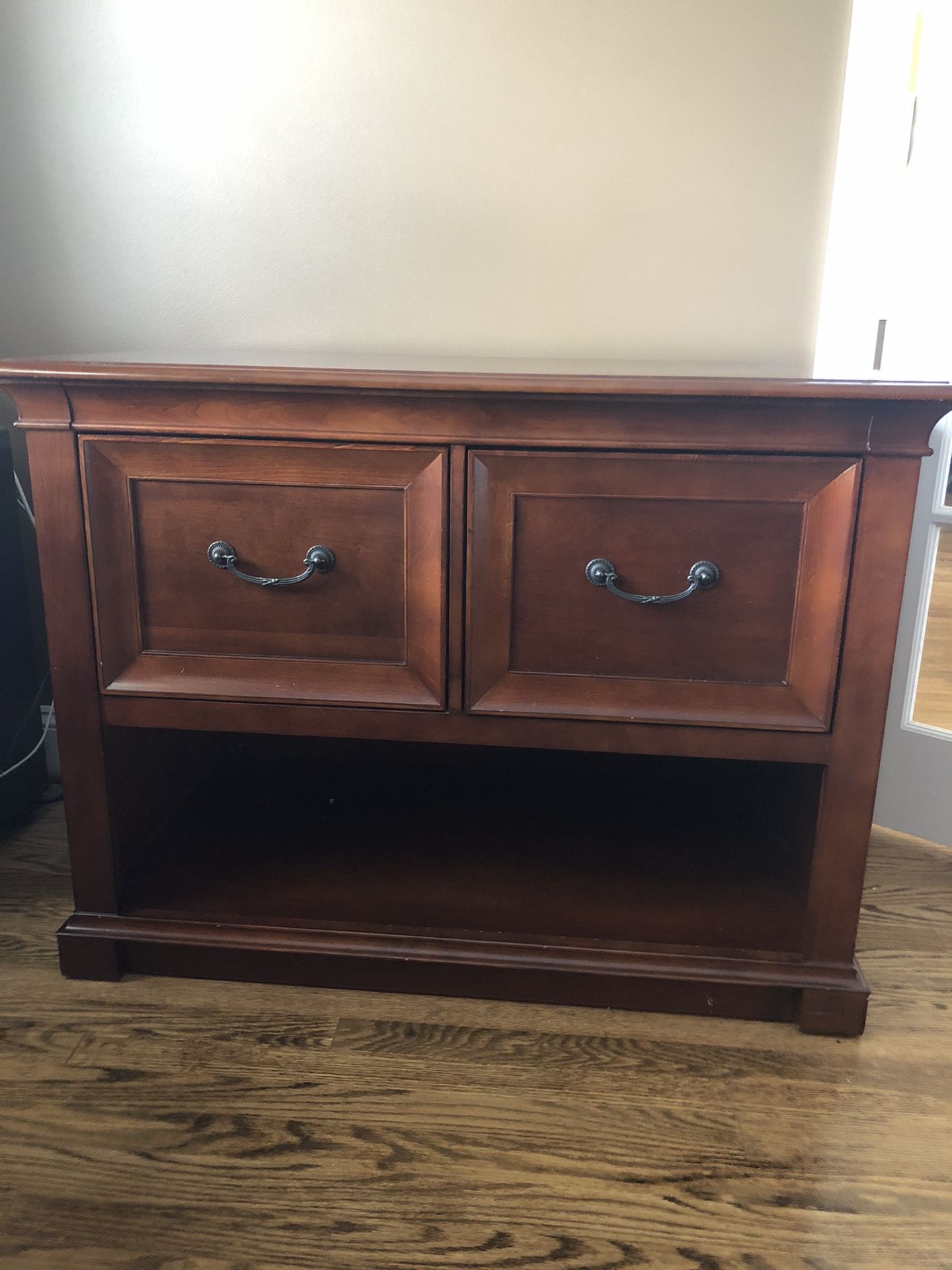 Desk Credenza - perfect for home office. Great condition. 40” wide x 22.5” deep x 30” wide