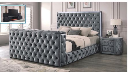 Furniture, queen bed