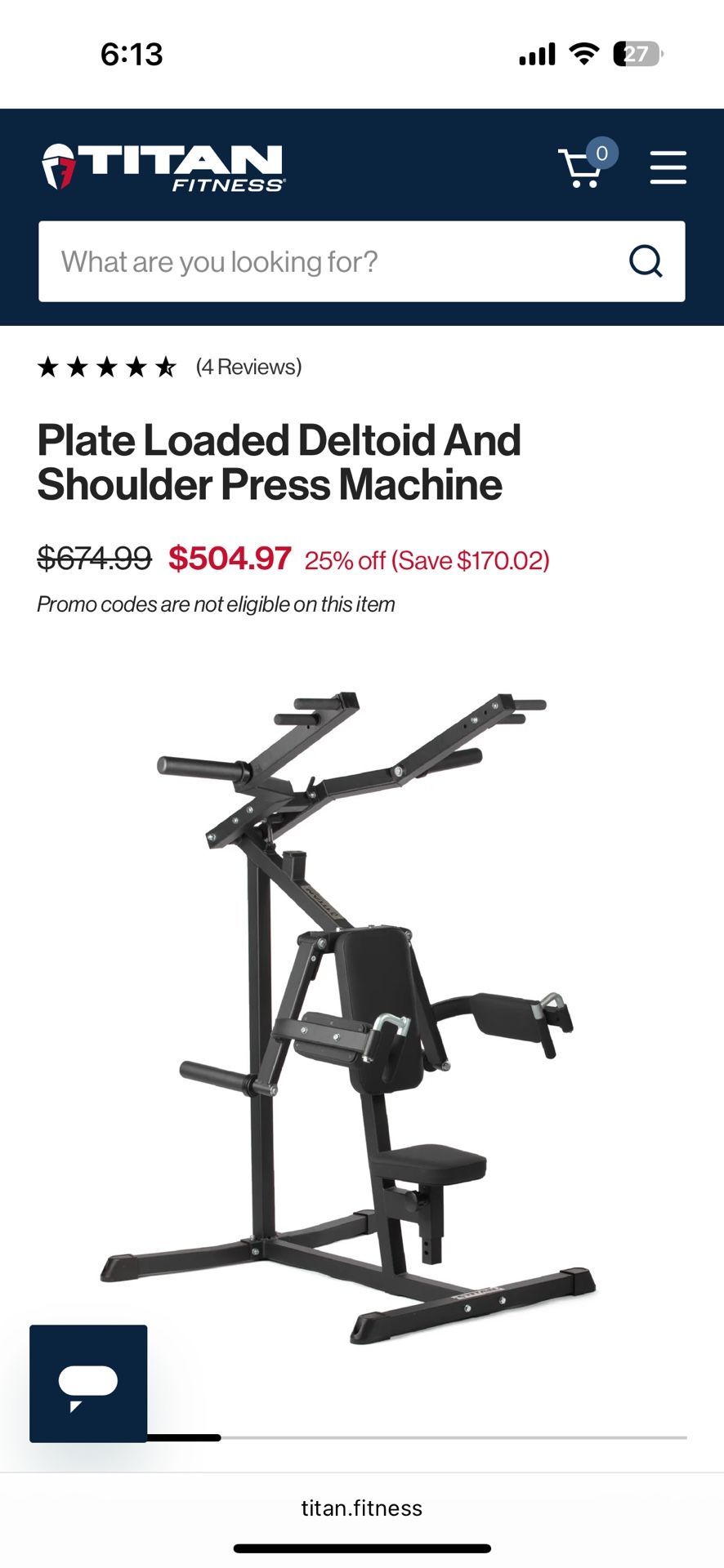 Titan Shoulder Press
