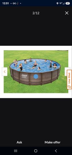 Above ground pool